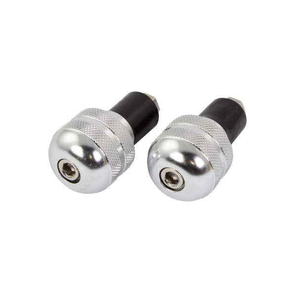 bike it Bike it chrome 13mm round bar end weights